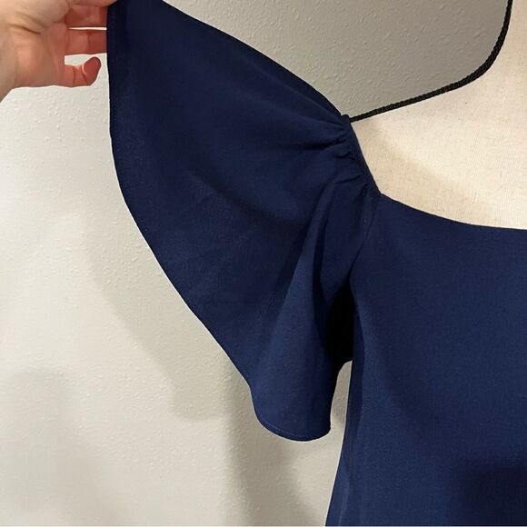 Short sleeve navy shift dress NWT - Picture 6 of 11